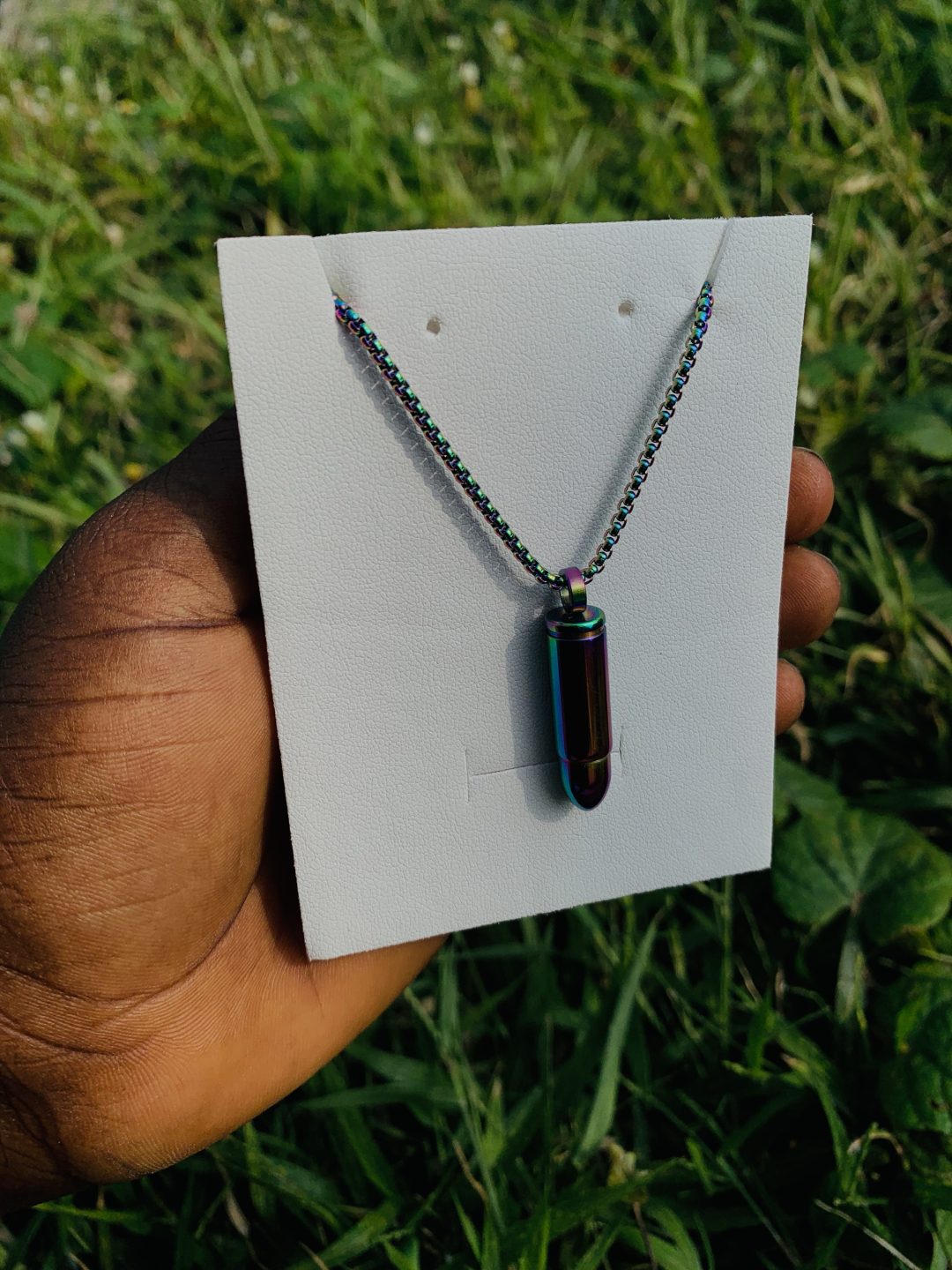 Bullet oleum steel necklace 002 - Image 5