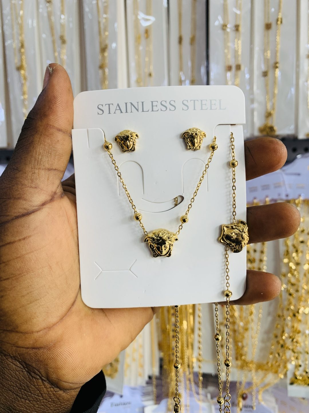 Versace steel gold set - Image 5