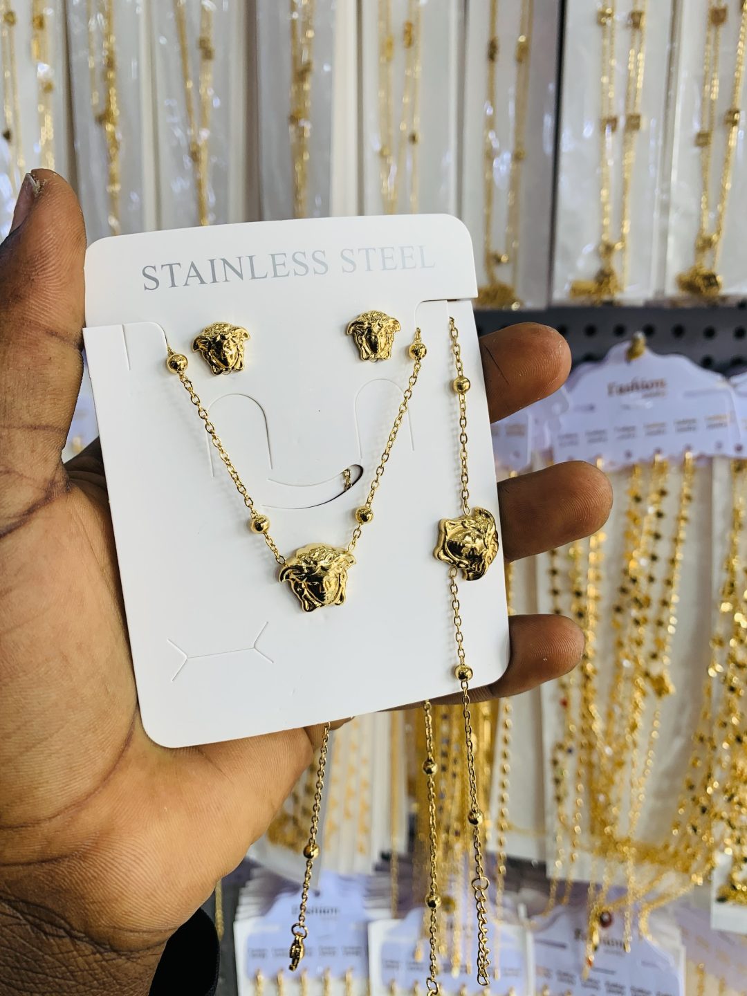 Versace steel gold set - Image 4