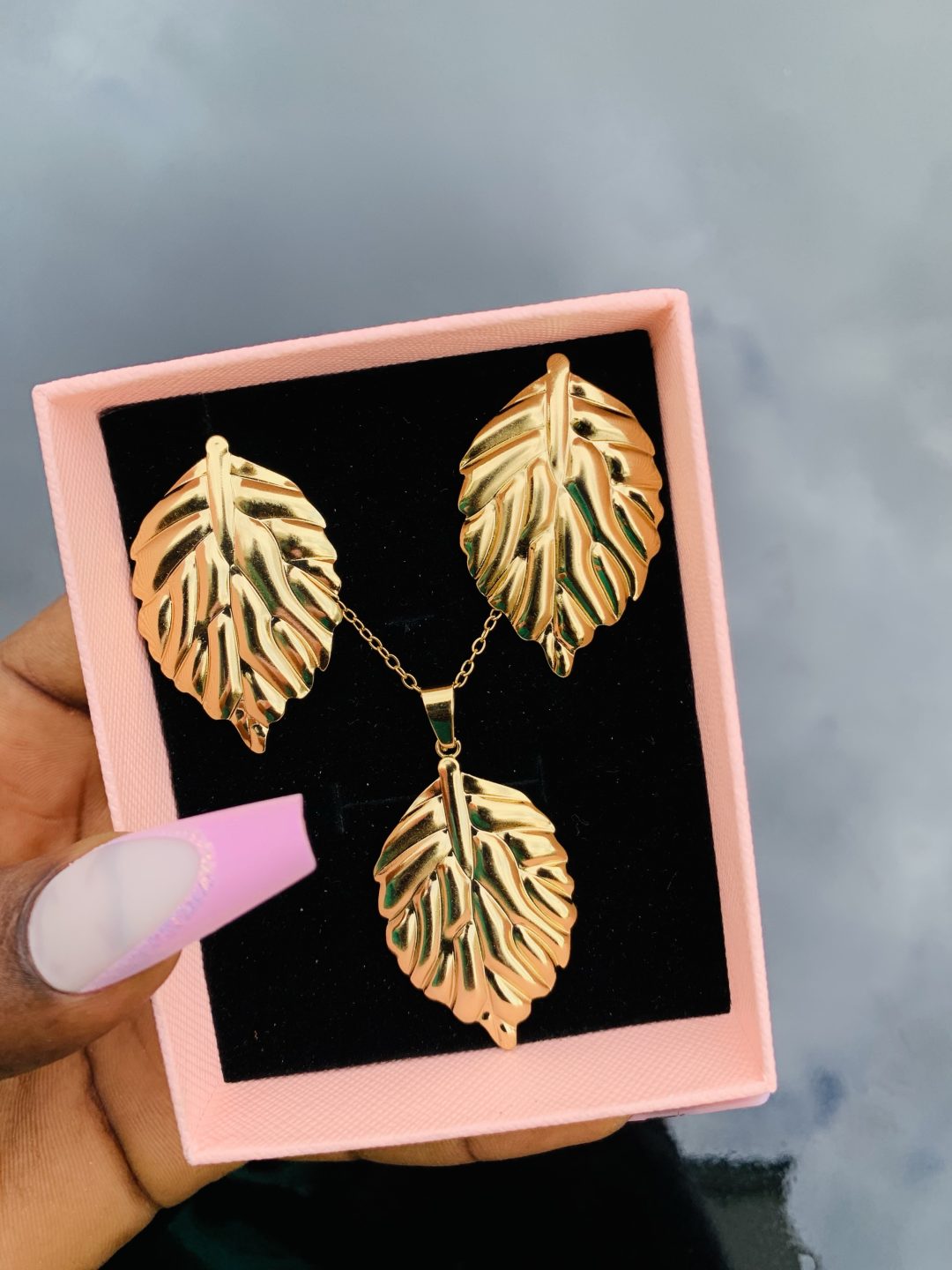 Stainless steel gold set 021 - Image 3