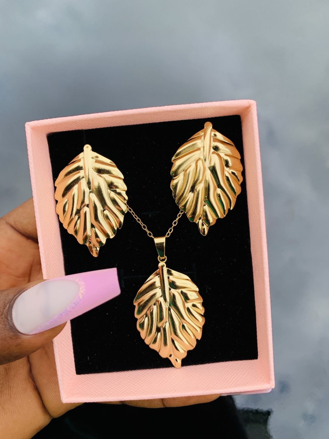 Stainless steel gold set 021 - Image 5