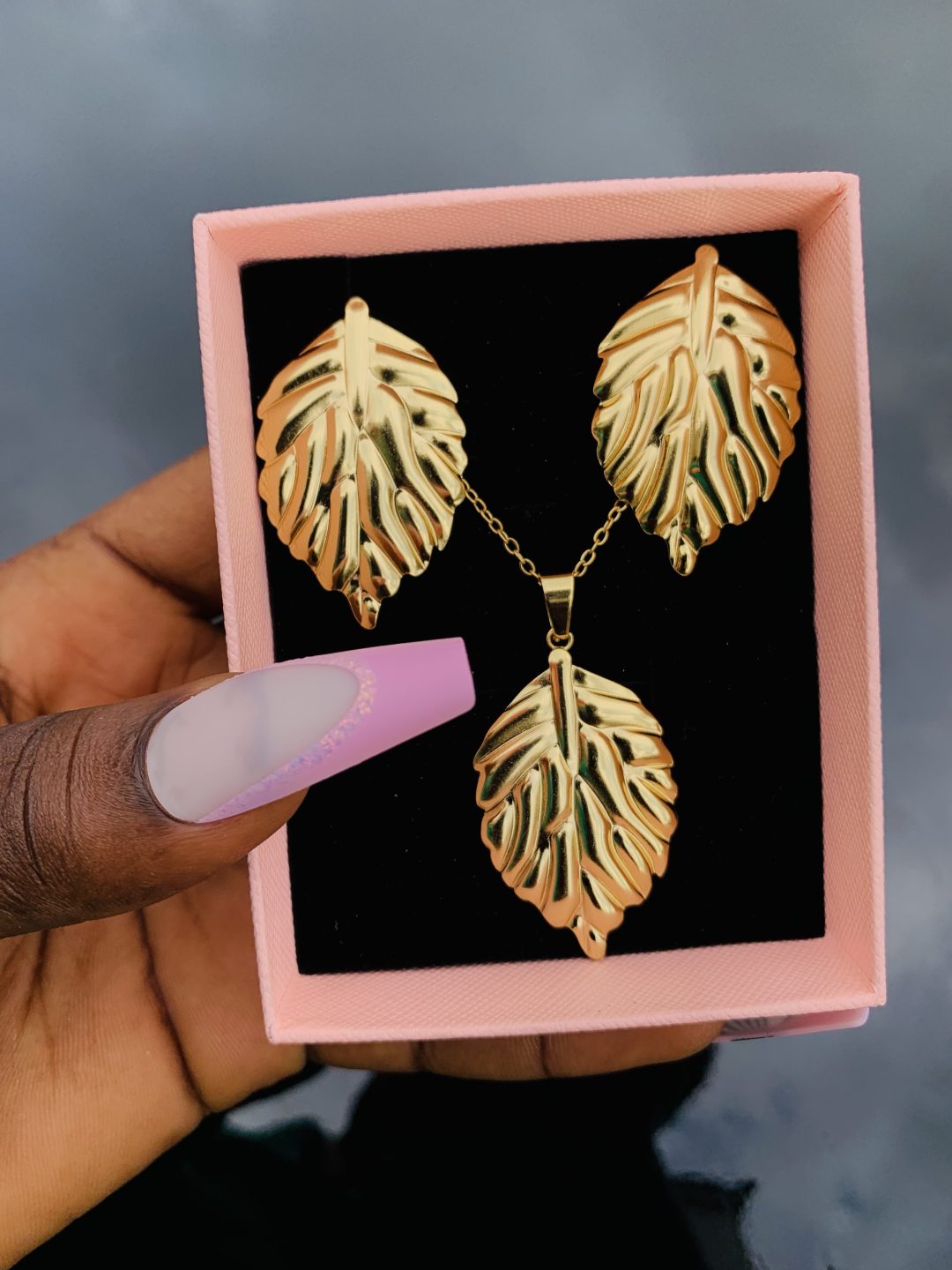 Stainless steel gold set 021 - Image 6