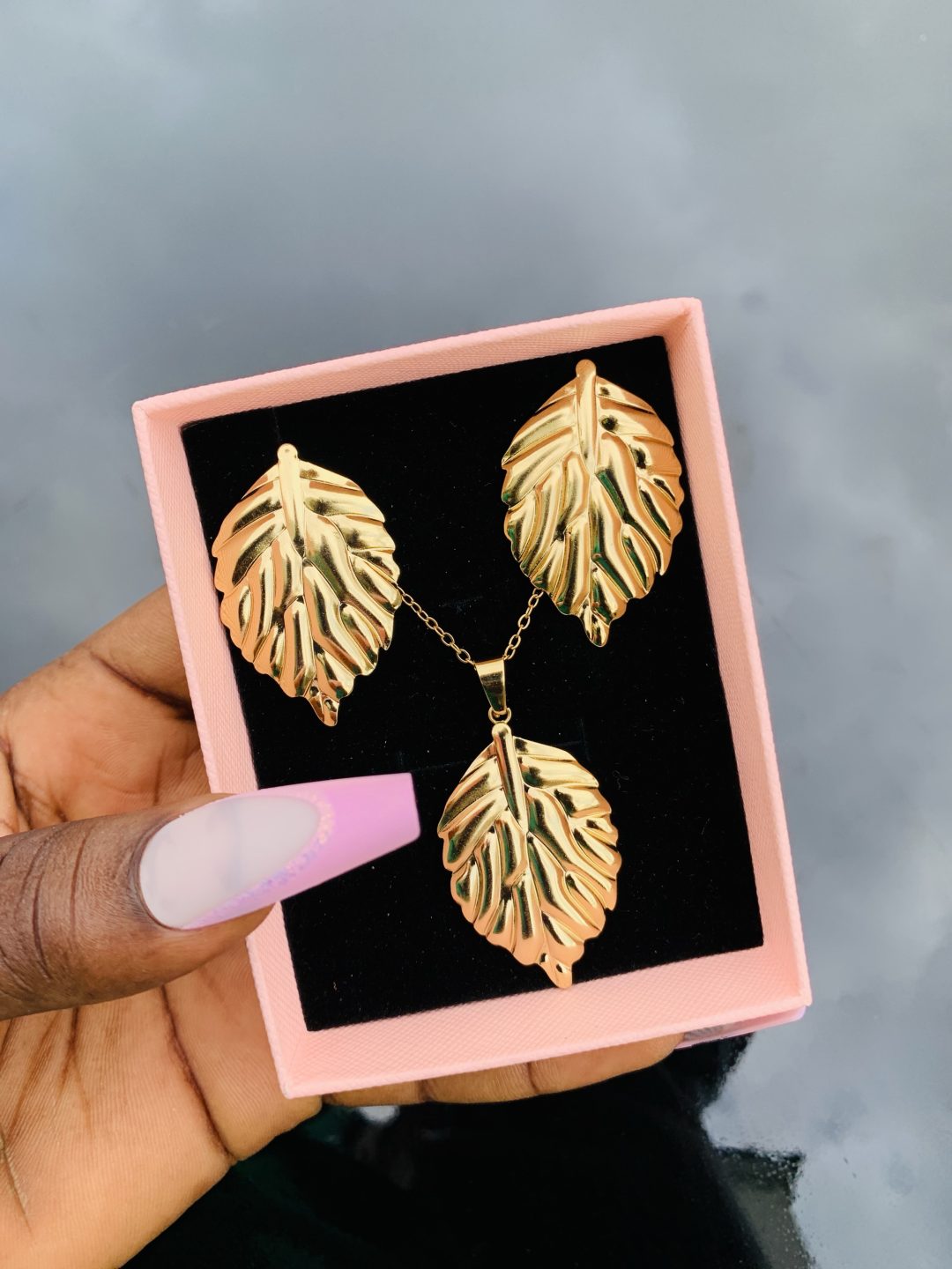 Stainless steel gold set 021 - Image 2