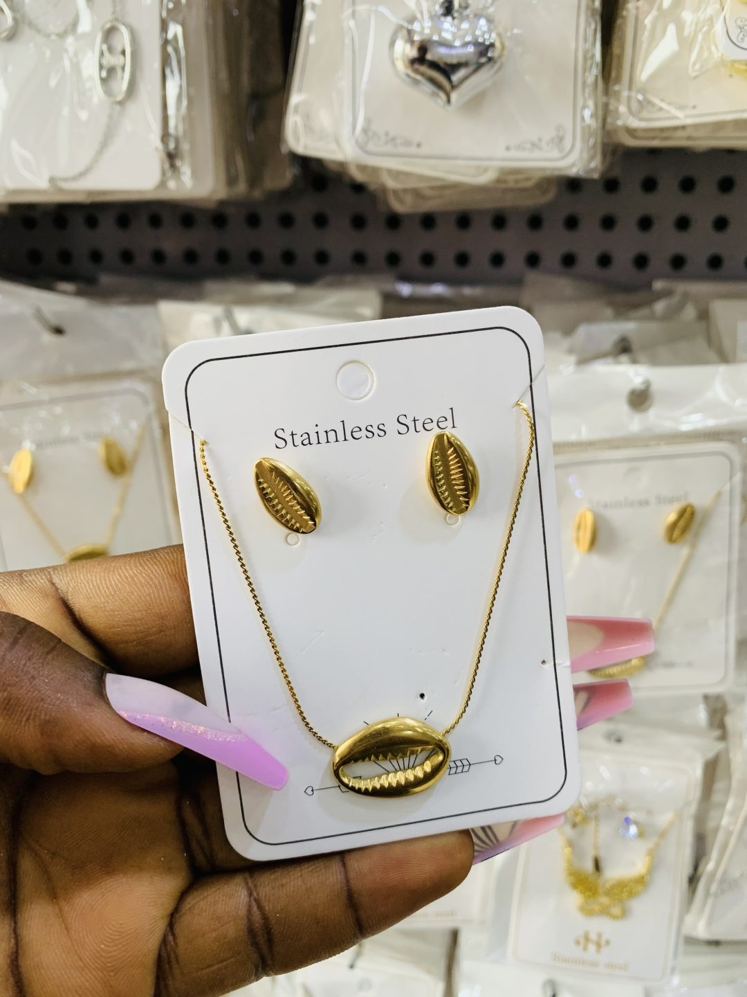Cowry gold jumbo steel set - Image 3