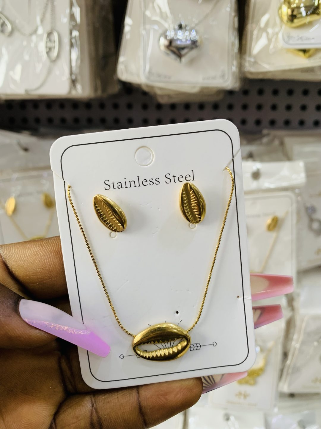 Cowry gold jumbo steel set - Image 4