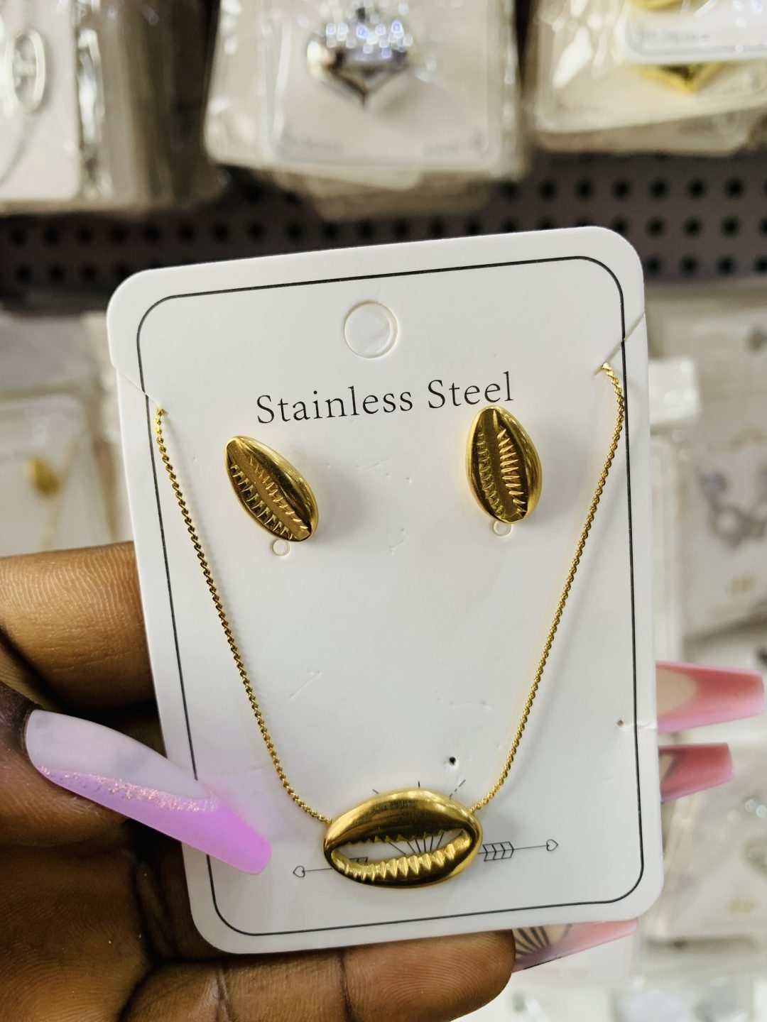 Cowry gold jumbo steel set - Image 5