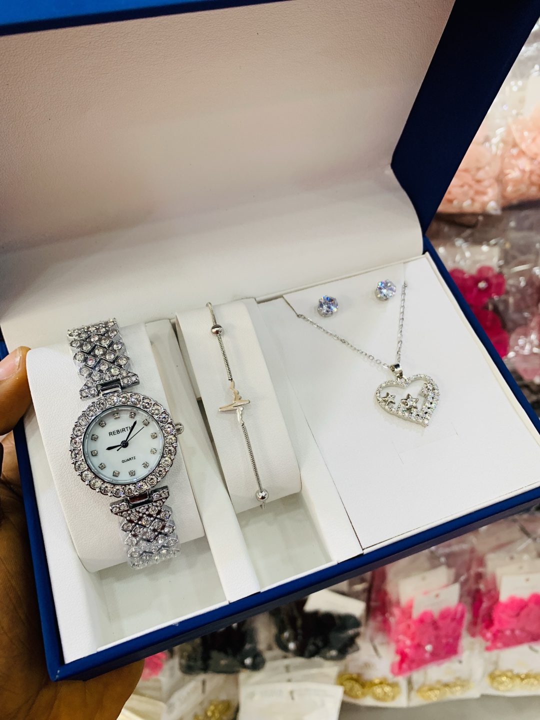 Female silver watch combo no box! - Image 2