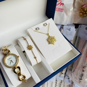 Gold stainless steel combo 012 without box !