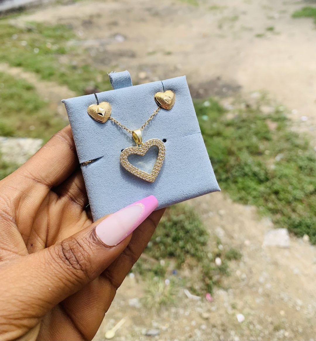 Gold dainty combo with card 014 - Image 3