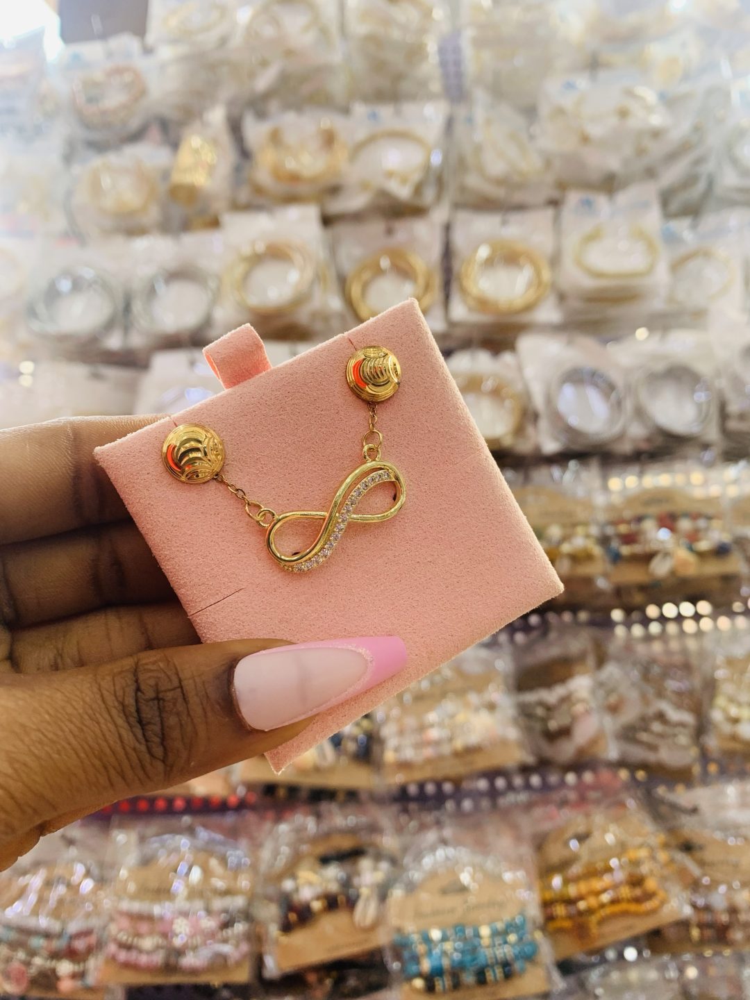 Gold dainty combo with card 012 - Image 2