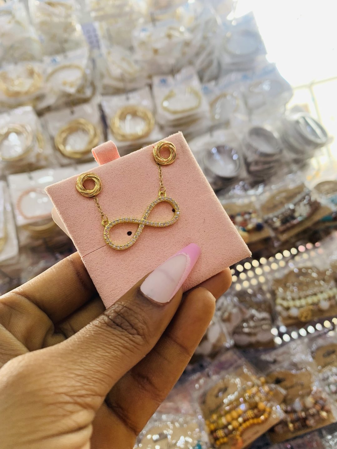 Gold dainty combo with card 009 - Image 2