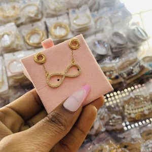 Gold dainty combo with card 009