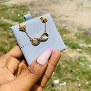 Gold dainty combo with card 005