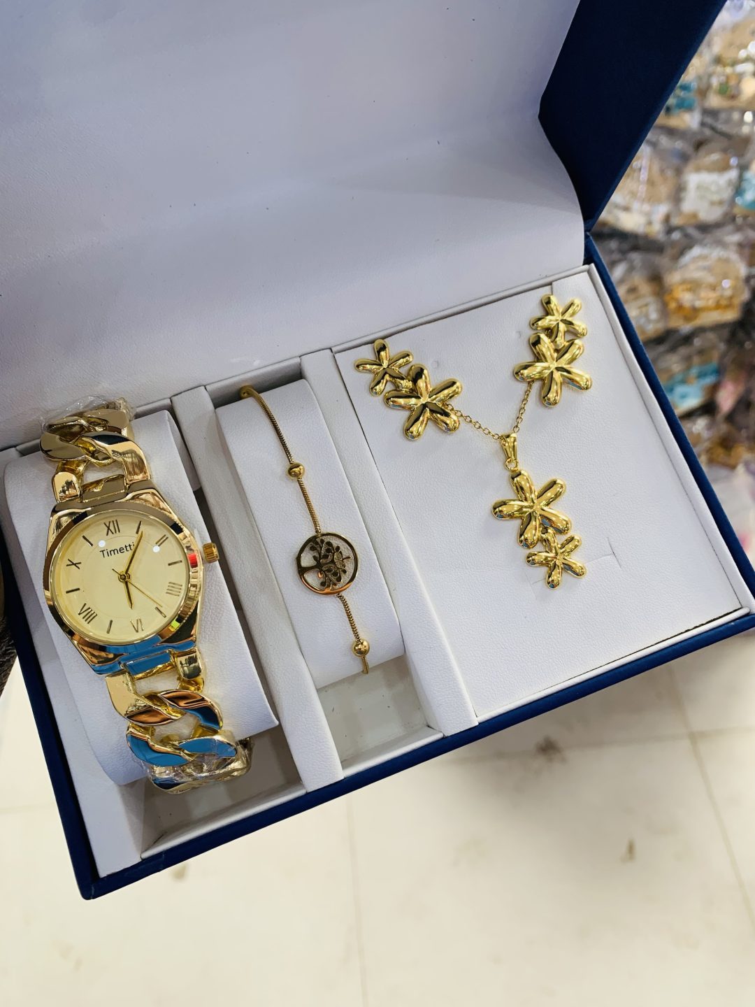 Gold Timeti combo with paper box