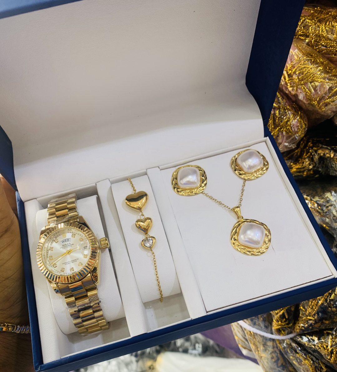 Gold Rolex combo no box - Image 2