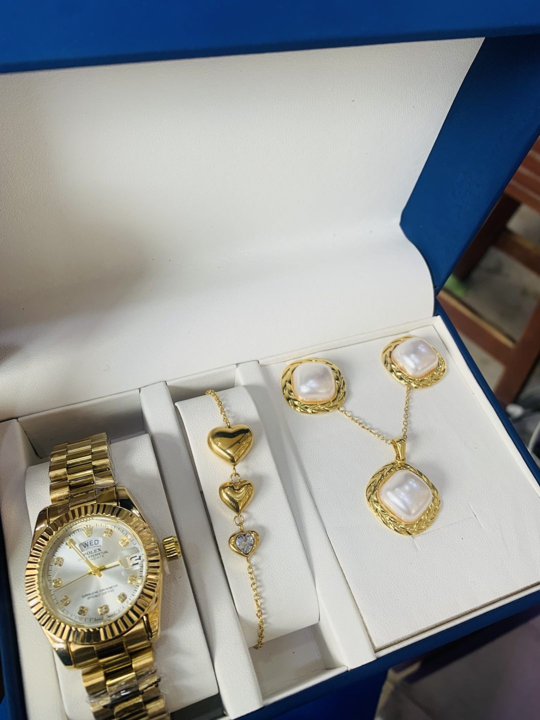Gold Rolex combo no box - Image 3