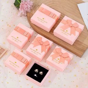 Pink best wishes necklace box