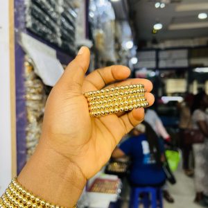 Spiral Md beaded bracelet