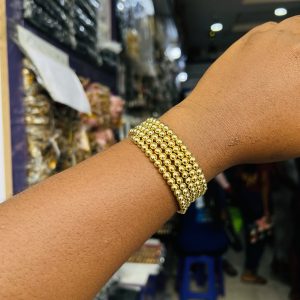Spiral Md beaded bracelet