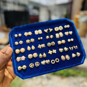 Original pure steel stud earrings (30pcs)