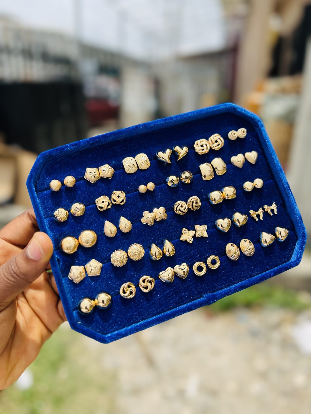 Original pure steel stud earrings (30pcs) - Image 6