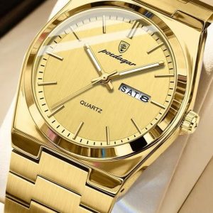 Poedagar gold/gold face comes with box