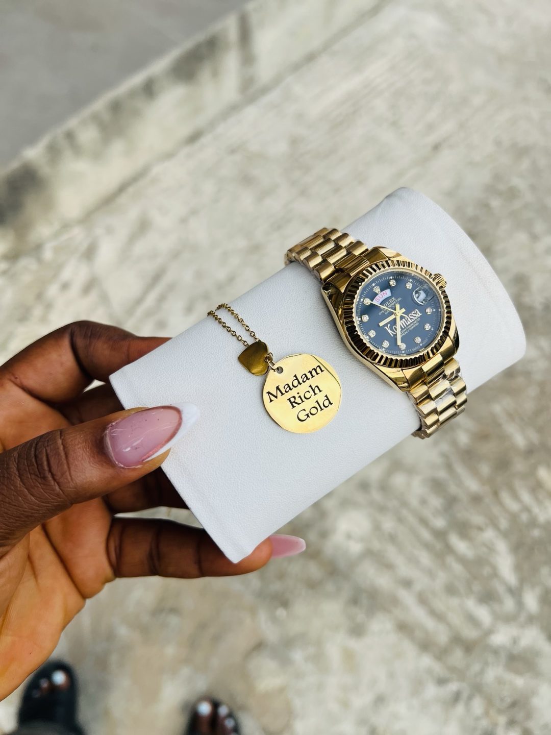 Engraved female Rolex combo set - Image 2