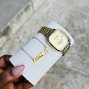 Engraved Casio female set