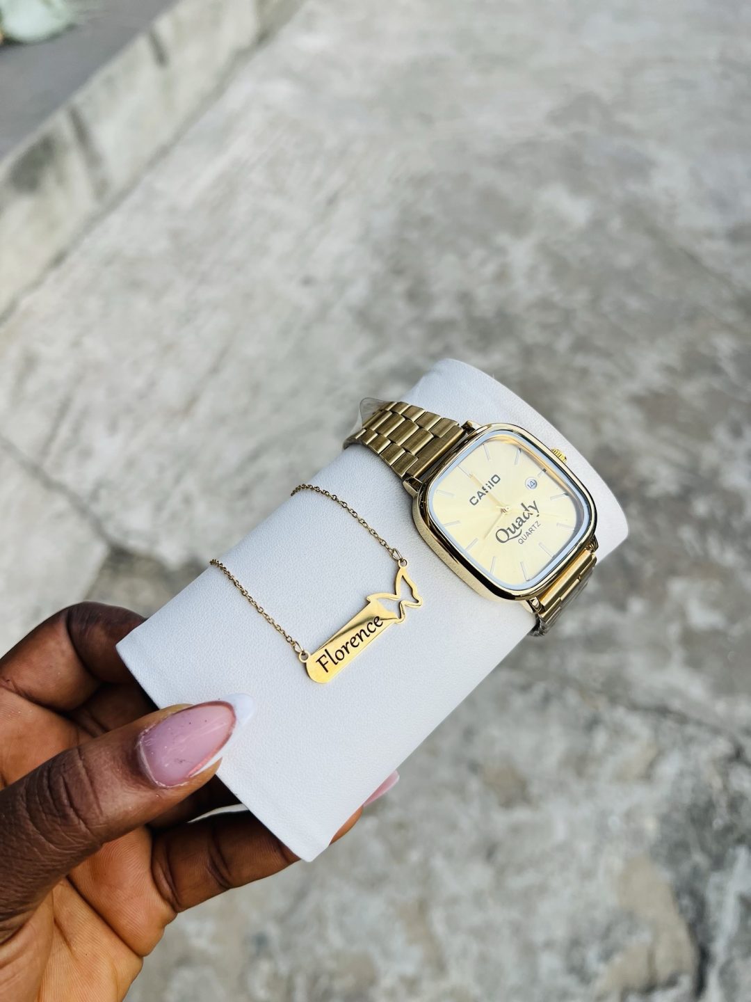 Engraved Casio female set