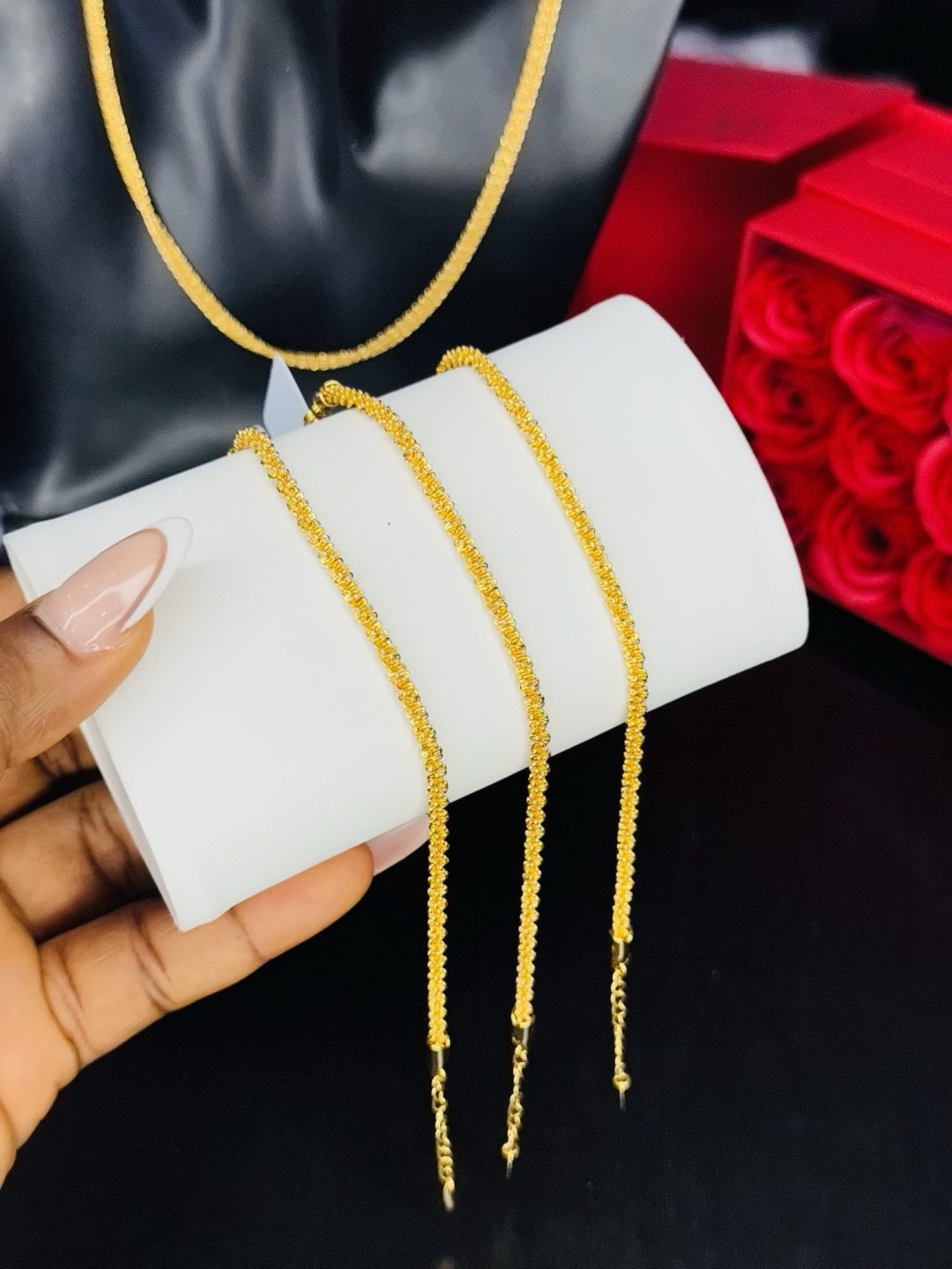 Xuping gold bracelet 011 - Image 4