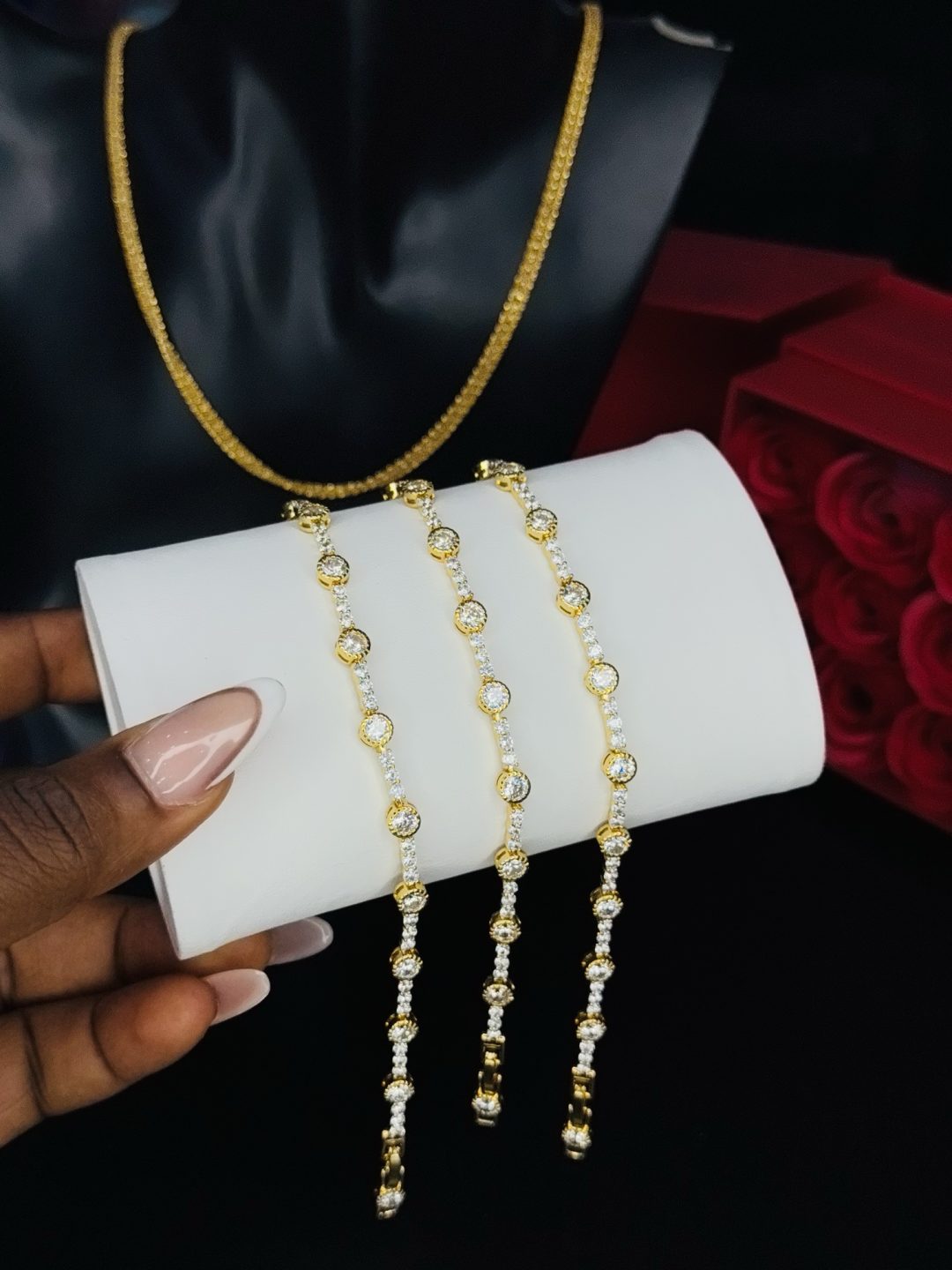 Xuping gold bracelet 009 - Image 3