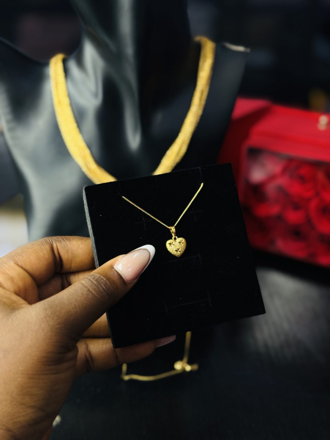 Xuping necklace and pendant 004