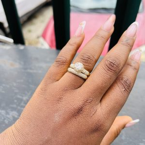 Wedding band 002 size 10