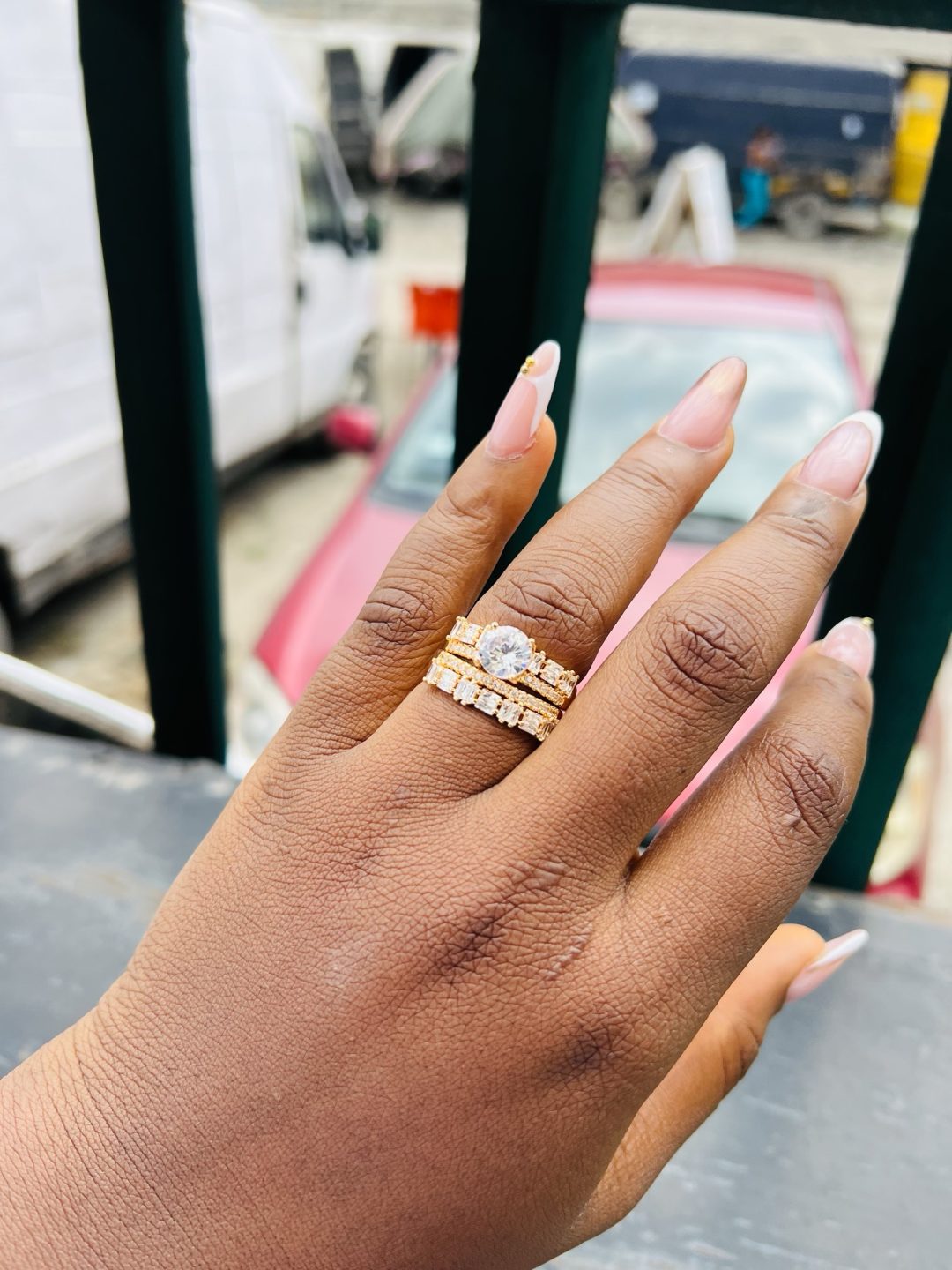 Wedding bands 005 size adjustable