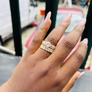 Wedding bands 005 size adjustable