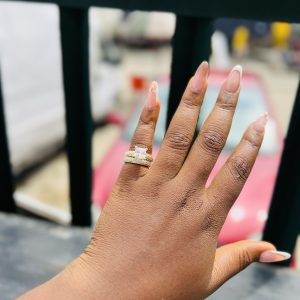 Wedding bands 008 size 8