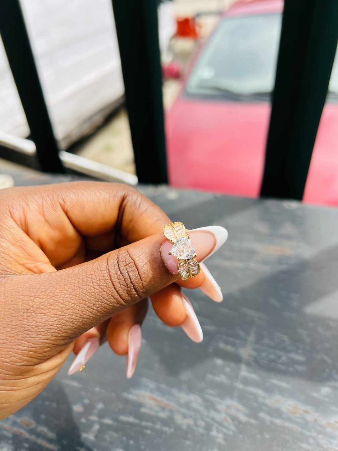 Engagement ring 001  size adjustable
