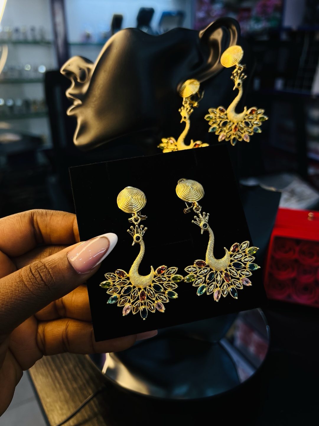 Sunnice gold earrings 003