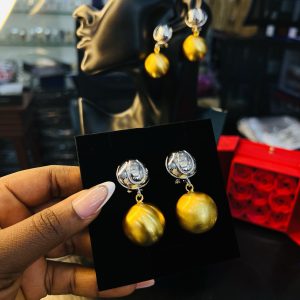 Sunnice gold earrings 004
