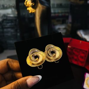 Sunnice gold earrings 006