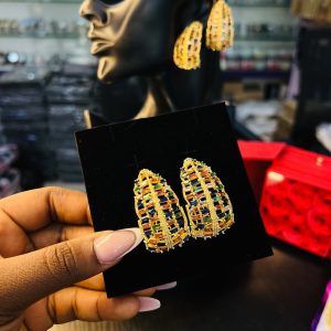 Sunnice gold earrings 007