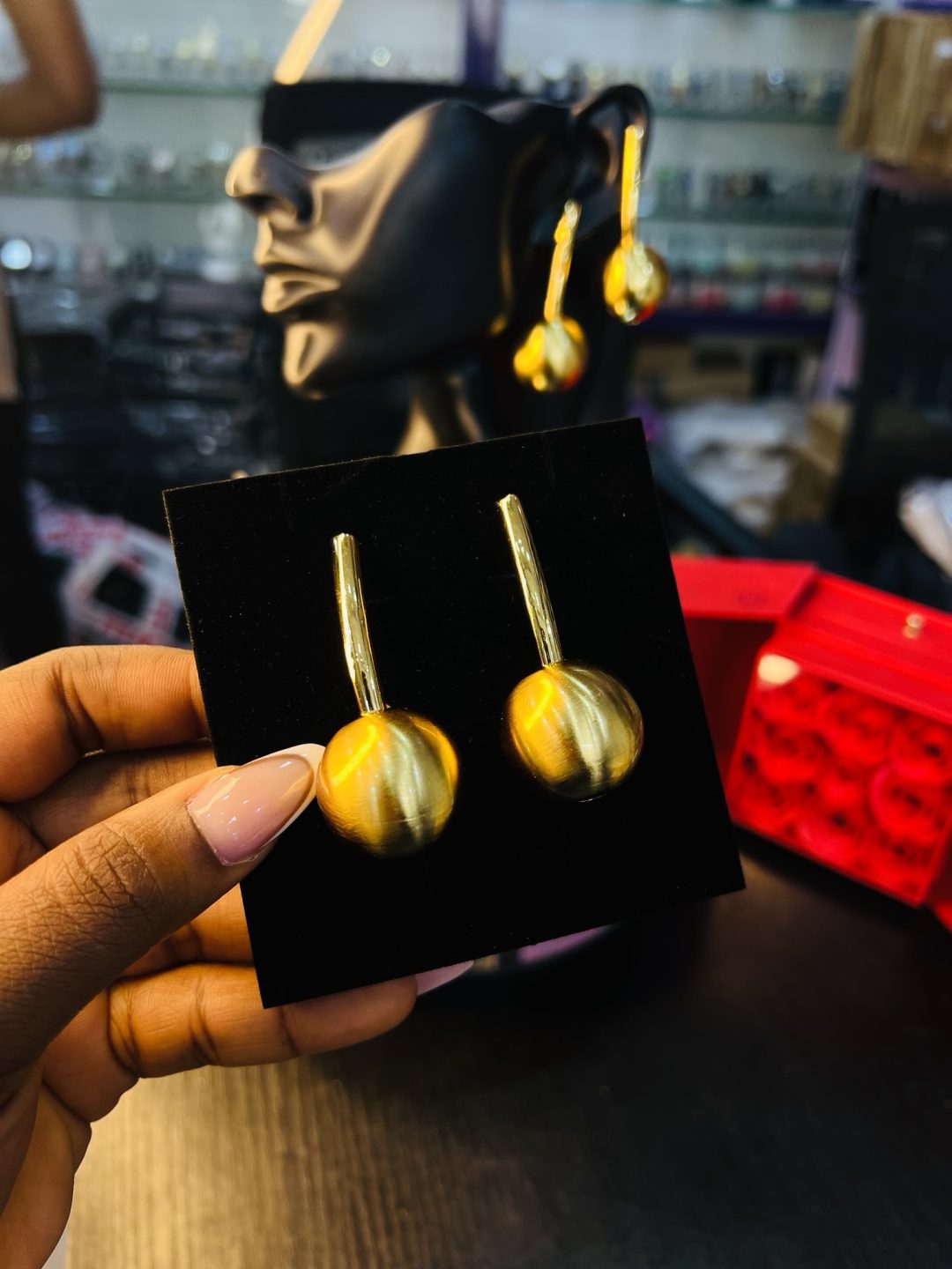 Sunnice gold earrings 008