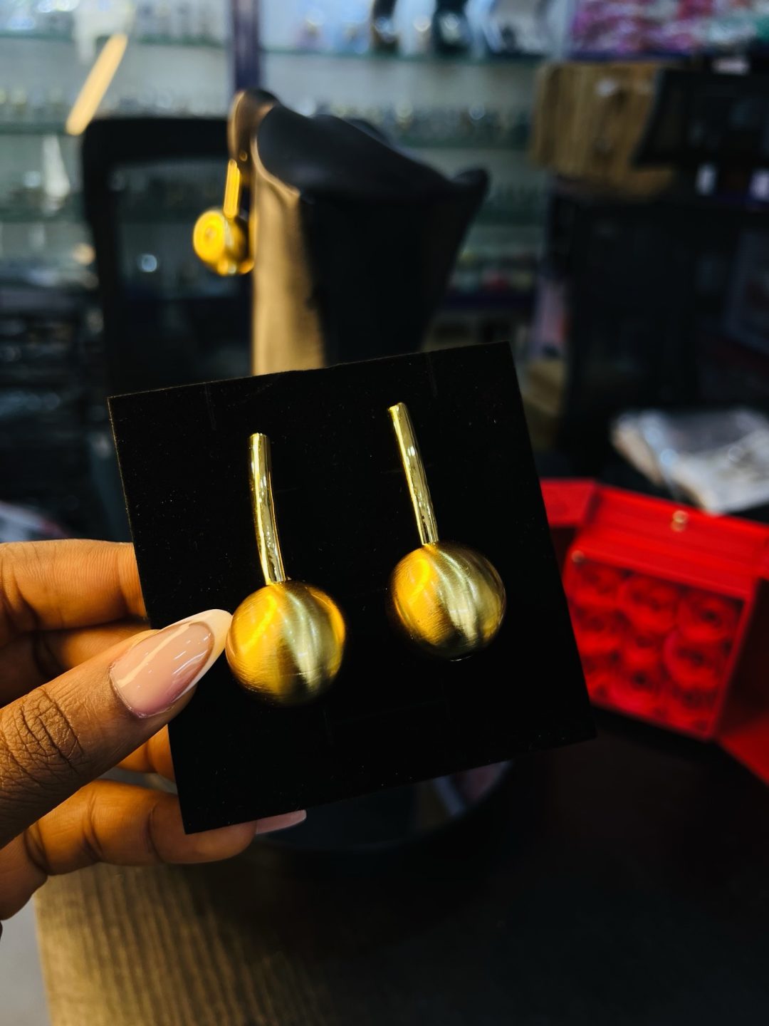 Sunnice gold earrings 008 - Image 3