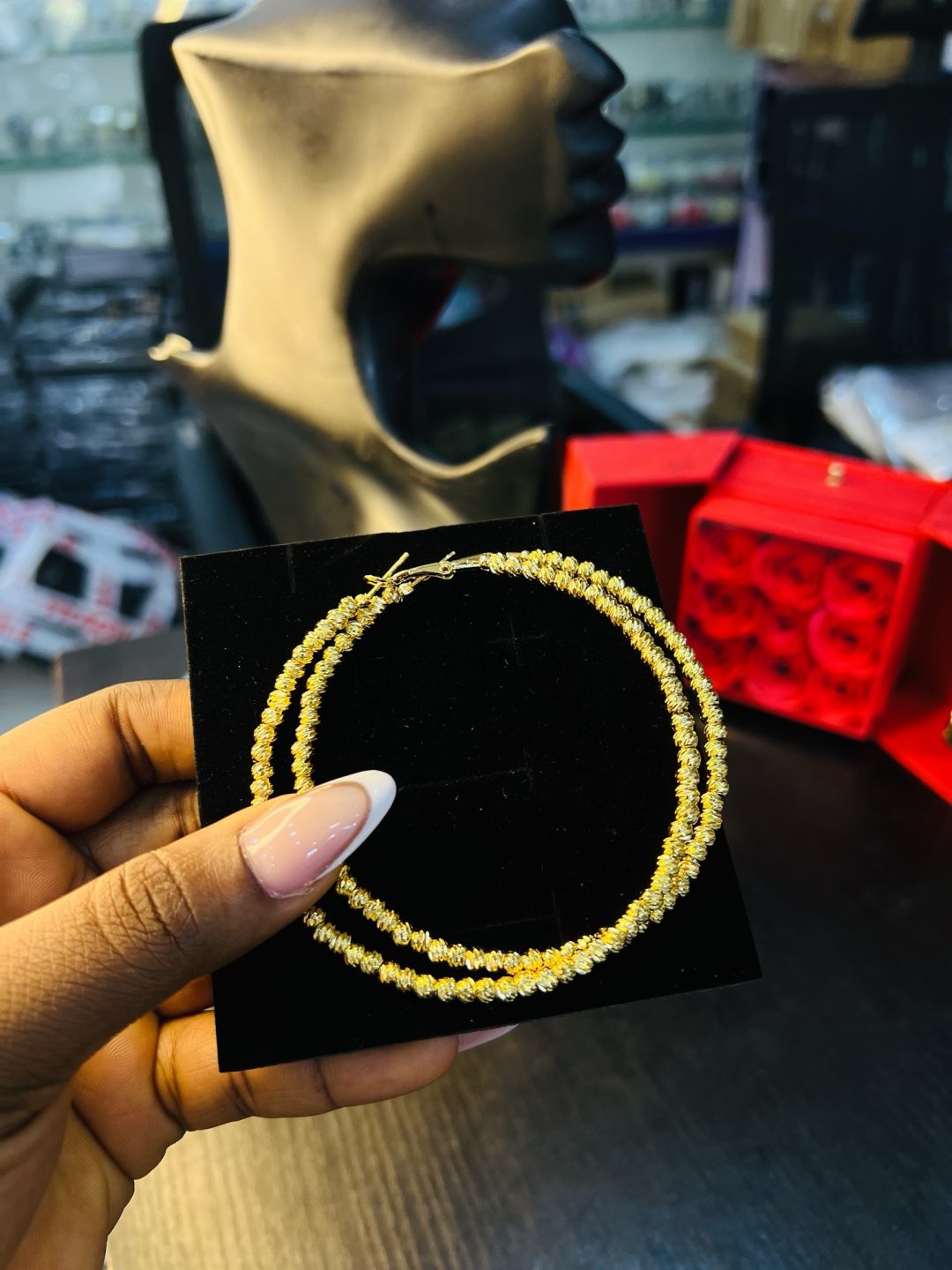 Sunnice gold earrings 009 - Image 2