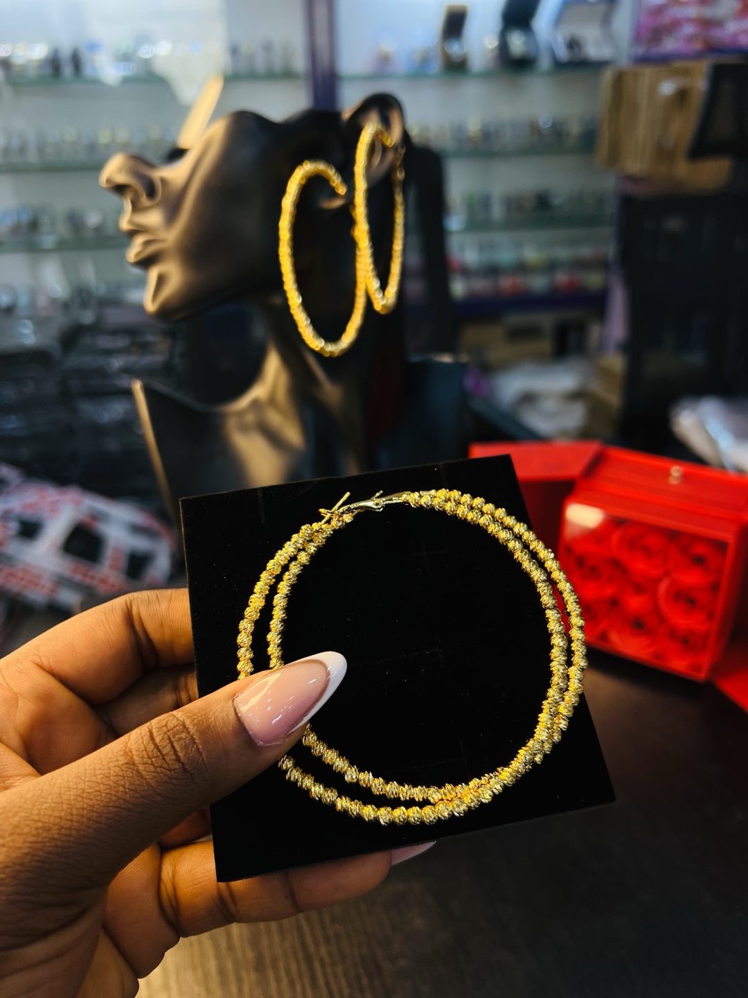 Sunnice gold earrings 009 - Image 3