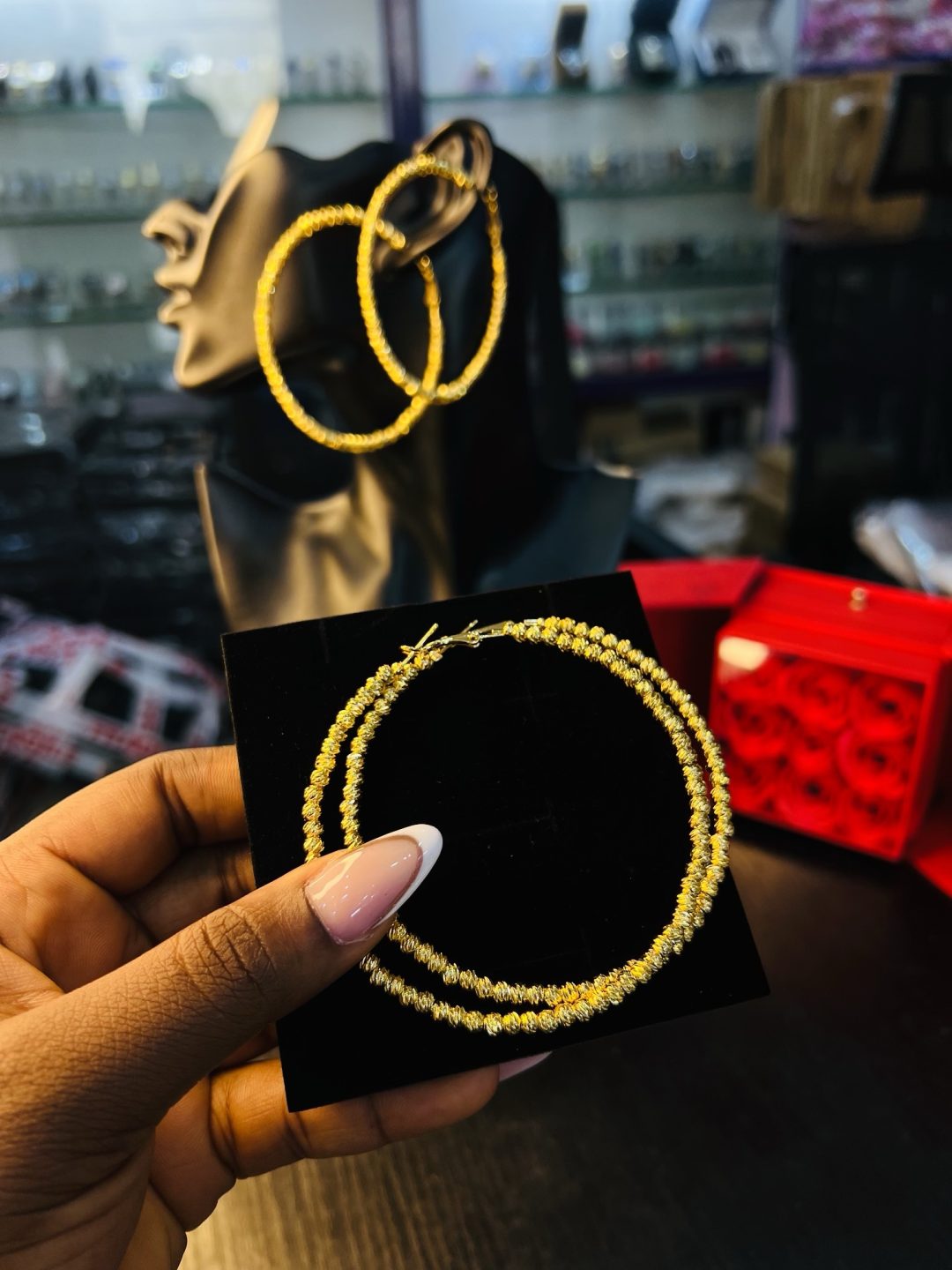 Sunnice gold earrings 009