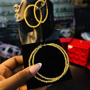 Sunnice gold earrings 009