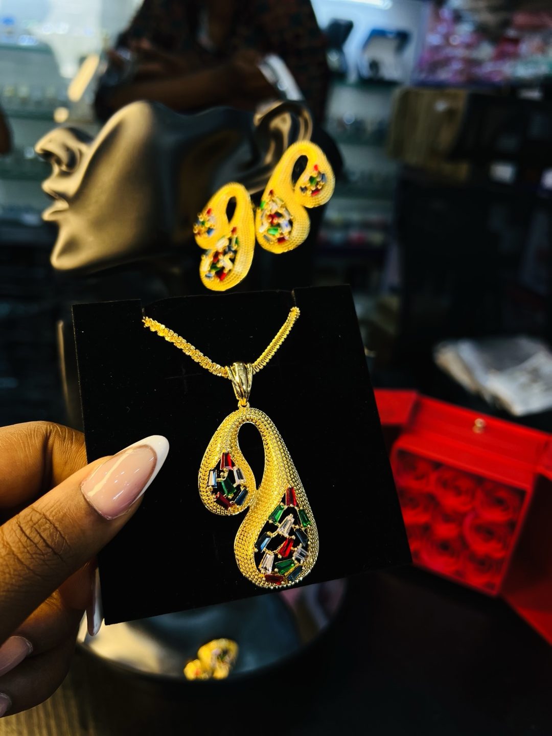 Sunnice gold earrings 010