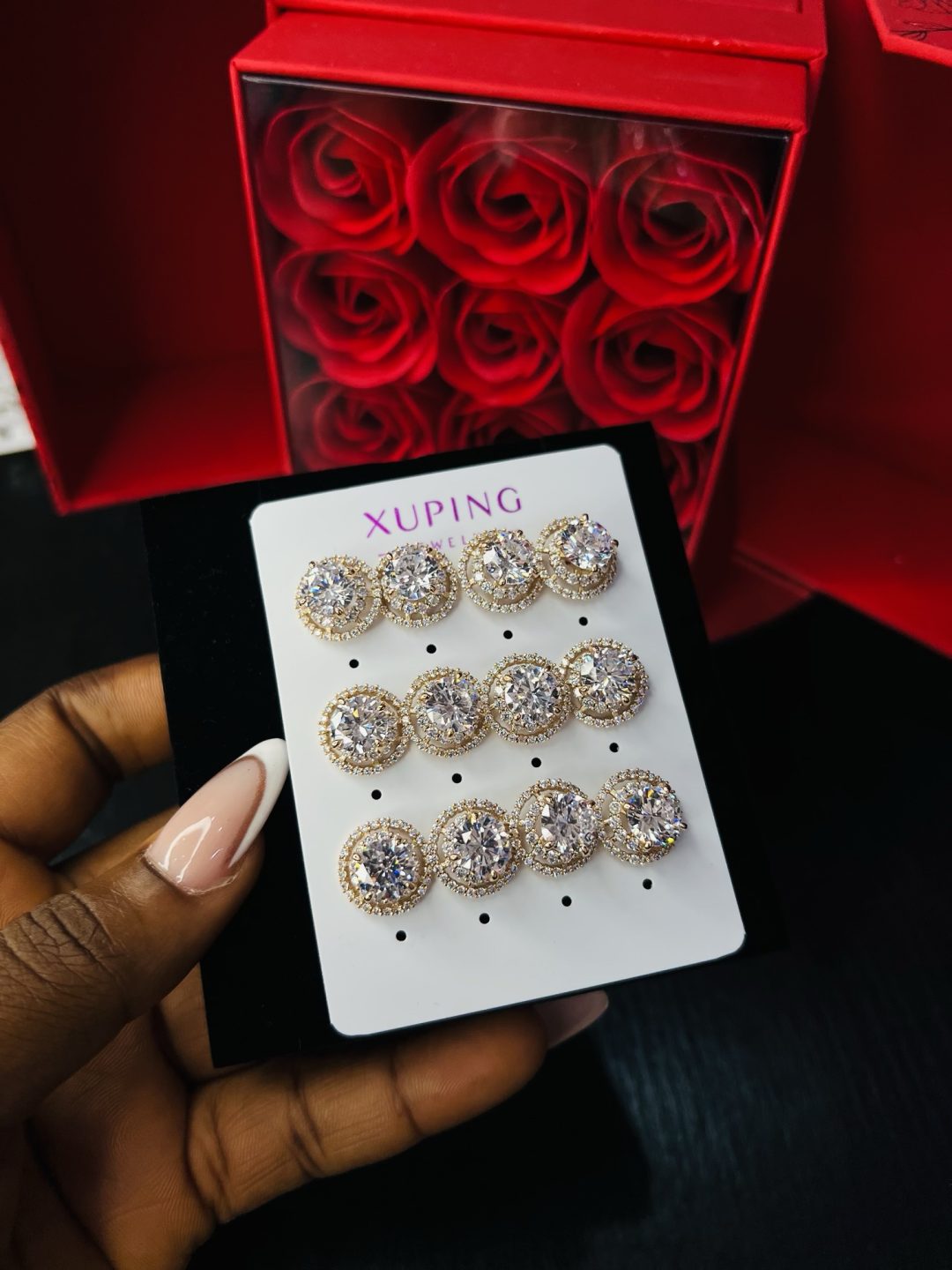 A pair of Xuping earrings 003 - Image 2