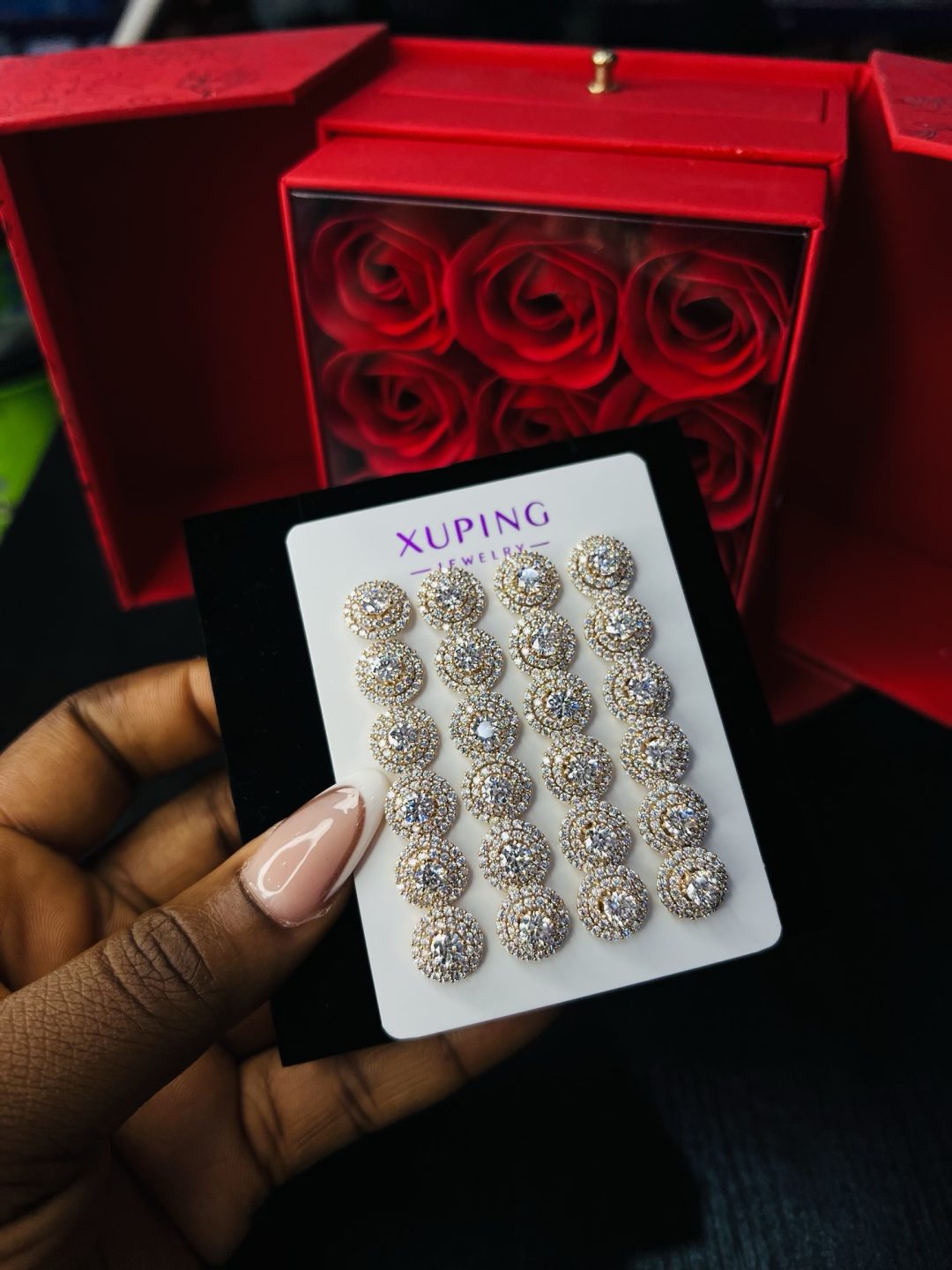 A pair of Xuping earrings 005 - Image 4